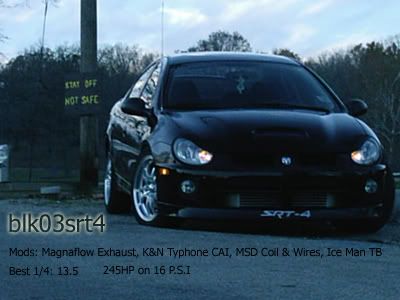 srt 4 black. 2003 Black SRT-4 best r/t .000