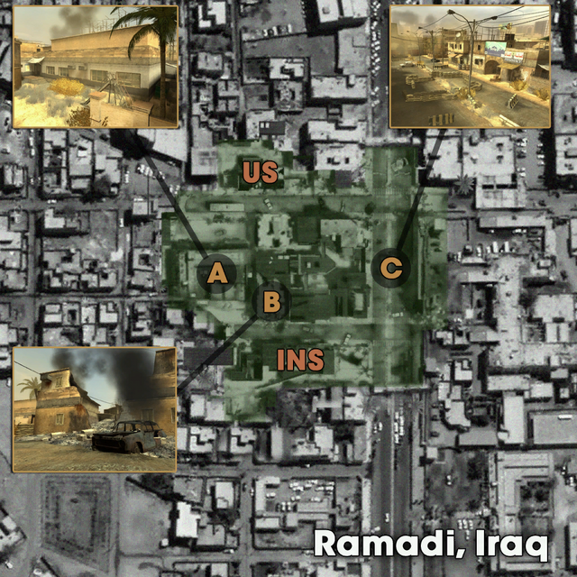 ramadi iraq outline