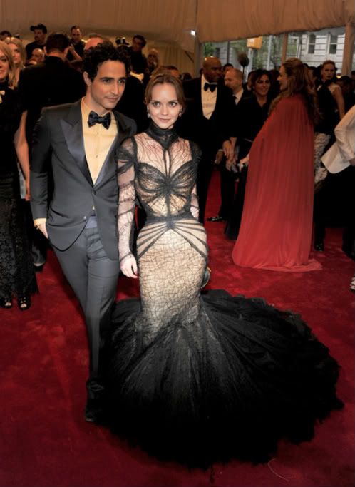 zac posen christina ricci. Christina Ricci and Zac Posen,