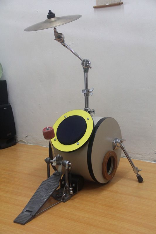 PVC sewer pipe bass drum