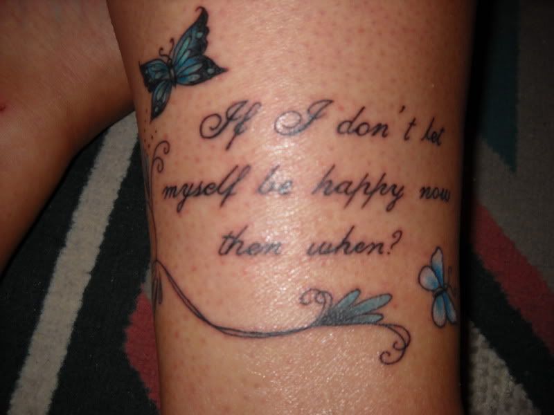 I love tattoos too this is my fourth one I don't mind sharing my