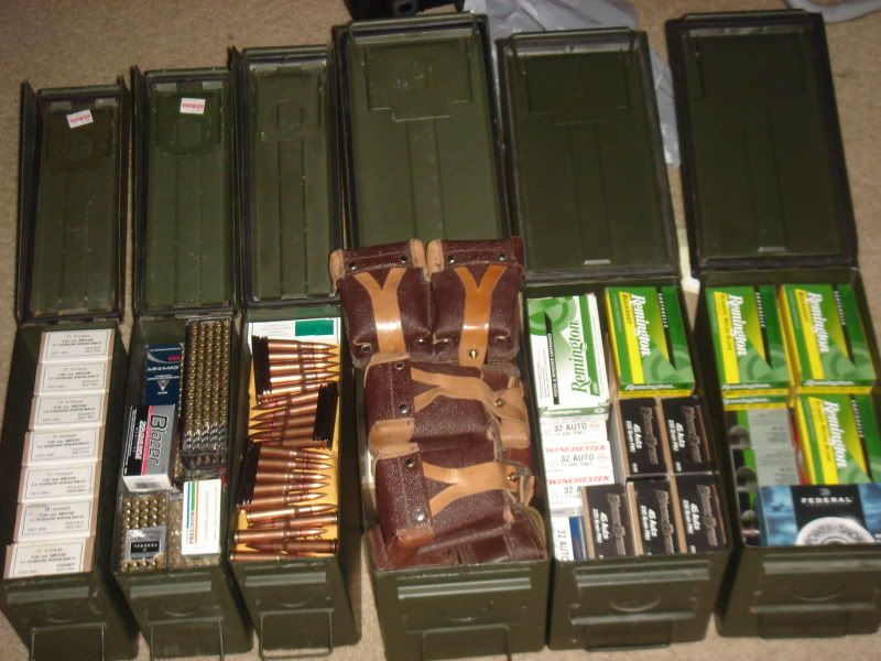 How do you store ammo?