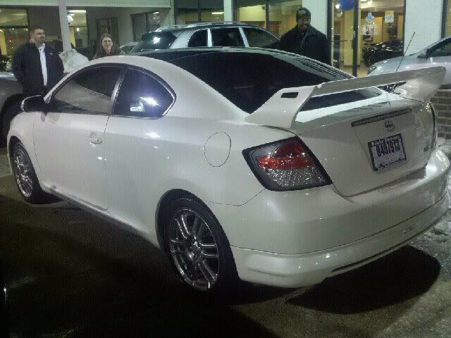 Scion Tc 2007 White. Myyyyy 2007 white tc