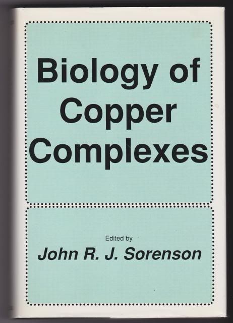 Image for Biology of Copper Complexes