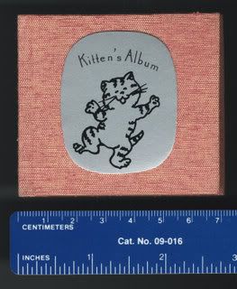 Image for Kitten's Album. A Memory Book.