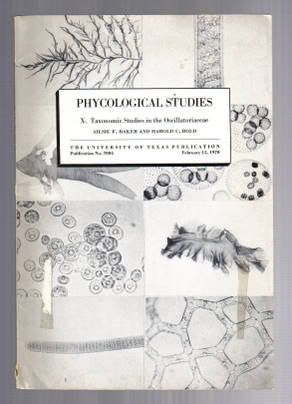 Image for Phycological Studies X. Taxonomic Studies in the Oscillatoriaceae