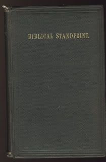 Image for Biblical Standpoint Views of the Sonship of Christ, The Comforter, and Trinity. With an Appendix on the Atonement.