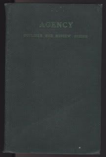 Image for Outlines of Agency - Outlines for Review Series