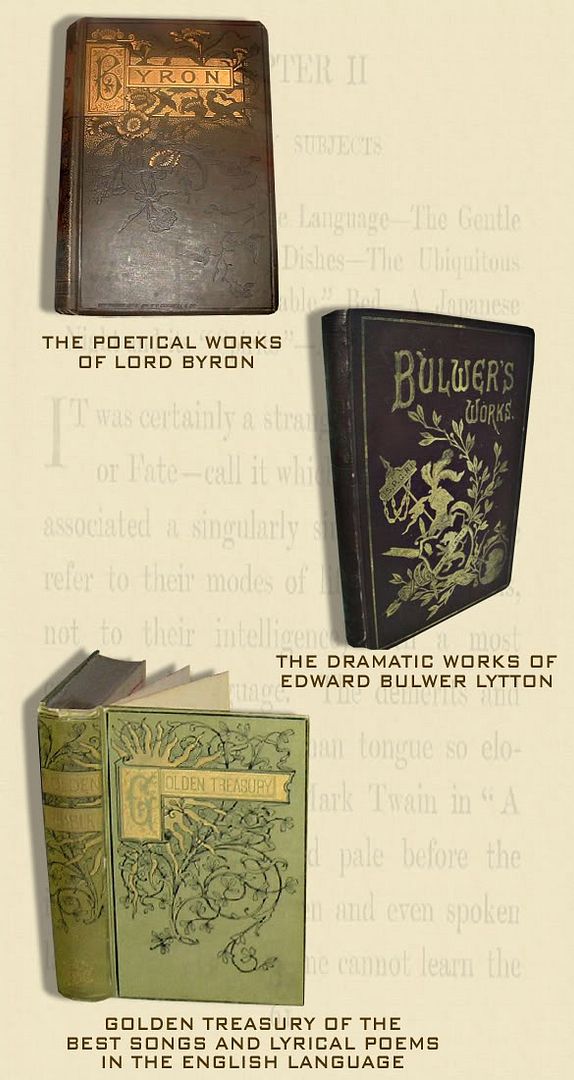 Drew Versak(semi)creative genius - antique poetry books