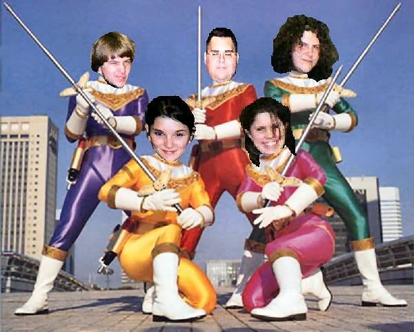 power rangers zeo re-creation