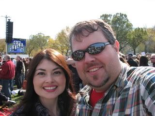 Heidi and Jason at Sanity Rally