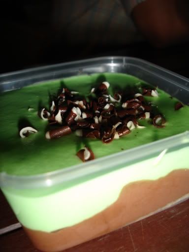 mint chocolate moouse
