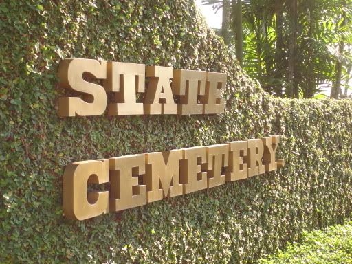 The state cemetery