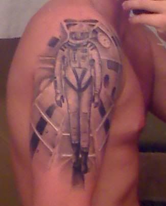 just got the chest piece done