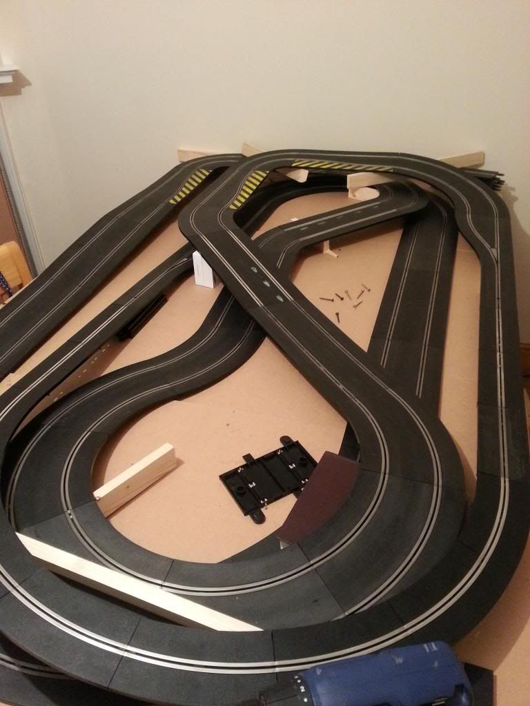 scalextric display cabinet