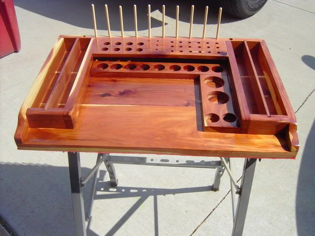 Woodwork Fly Tying Bench Plans PDF Plans