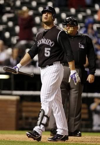 Matt Holliday He may not be tappin the Rockies next season
