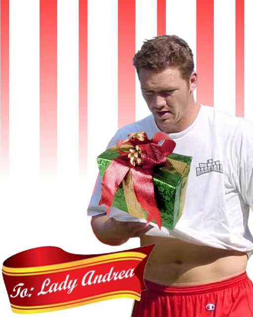 Scott Rolen He comes bearing gifts. And a wrapped box.