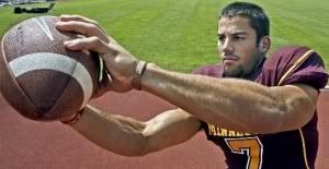 Eric Decker Id Golden his Gopher, ifyouknowwhatImean.