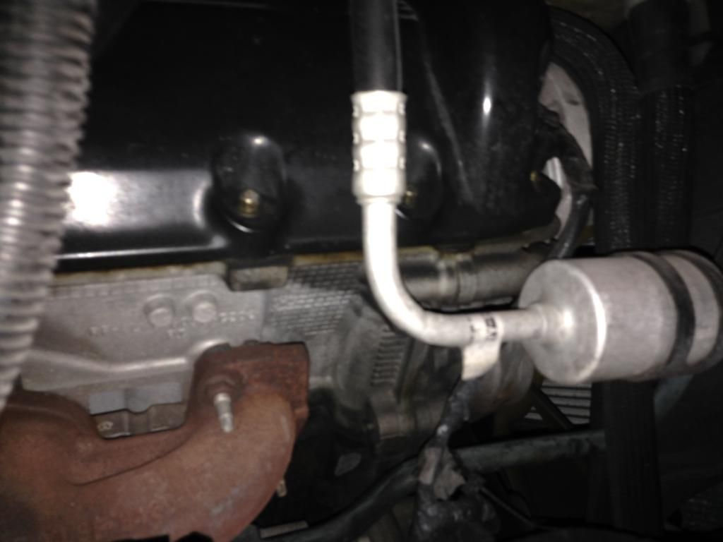 Head gasket oil leak Lightning Rodder