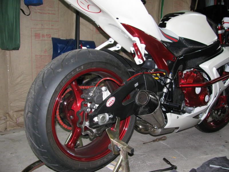 07 gsxr 600 custom done tons of mods