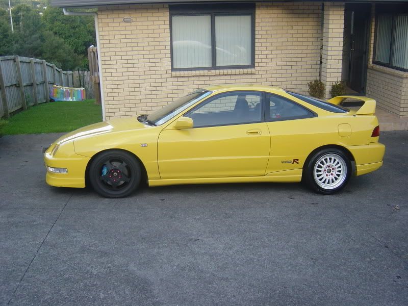 Yellow Honda