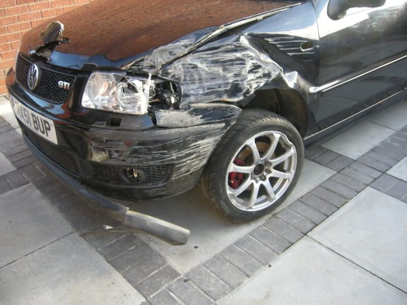 My latest project - Crashed 6n2 Polo GTI | Volkszone Forum