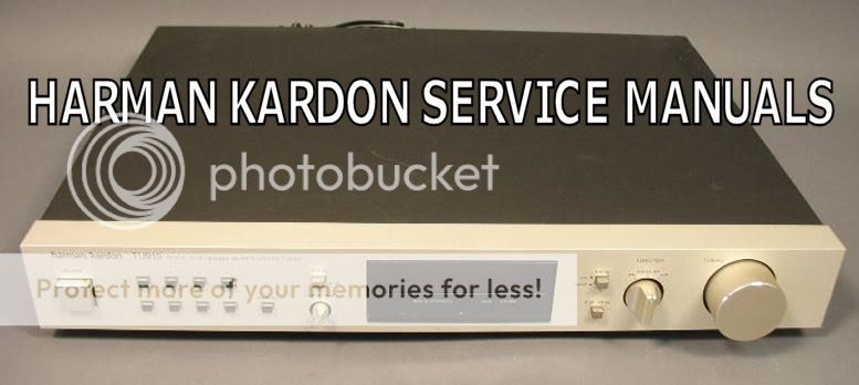 VINTAGE REPAIR AUDIO TECHNICIAN HARMAN KARDON SERVICE  