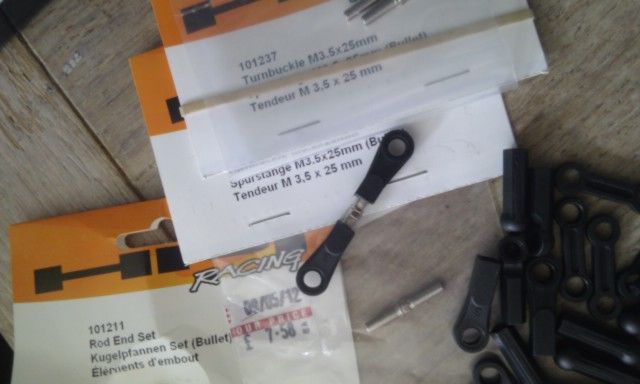 BULLET KUGELPFANNEN SET - Neu HPI BULLET FLUX ST 101211