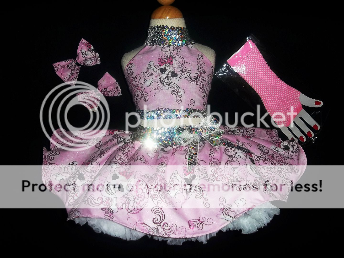   PAGEANT ~PUNK ROCK~ CASUAL WEAR/OOC OOAK SPARKLEY 2/4 $1.00 NR BCB