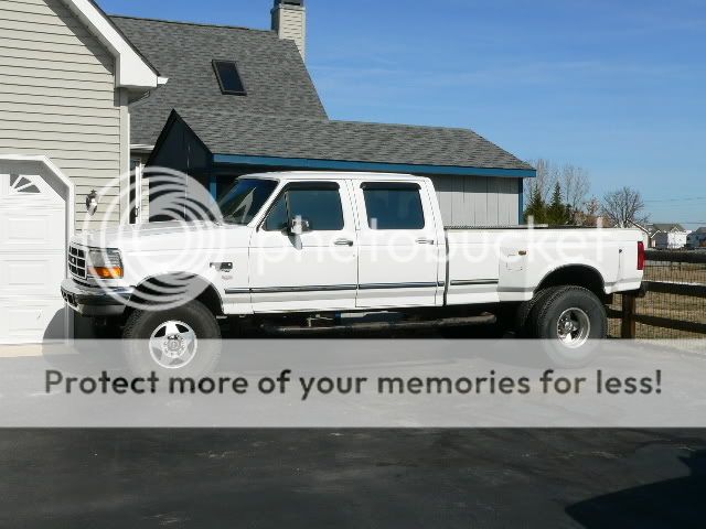 1997 Ford dually lifted #4