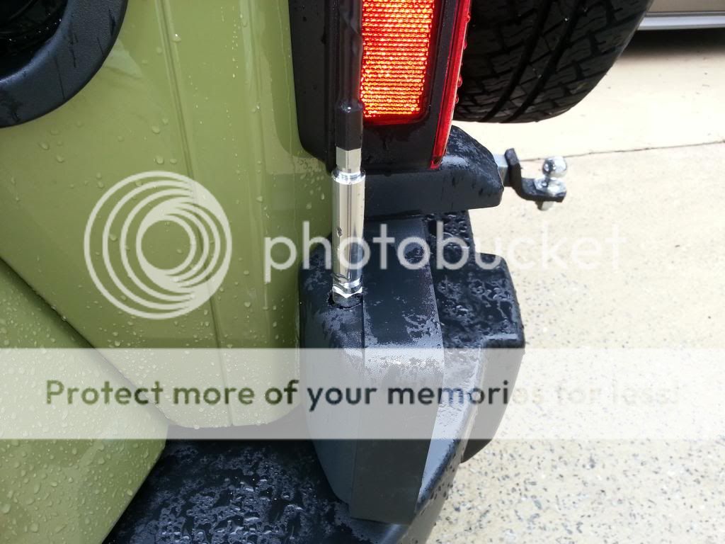 CB Antenna Mount on a JK | Jeep Wrangler Forum